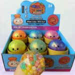 Regular Rainbow Beads Bun Squishy