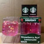 Starbucks Straberry Nice Cube Squish A